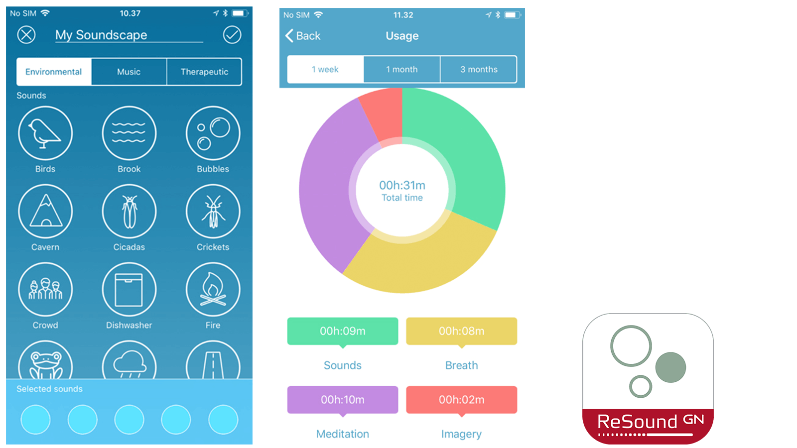 resound,relief,app