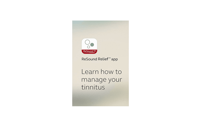 ReSound Relief app tinnitus treatment