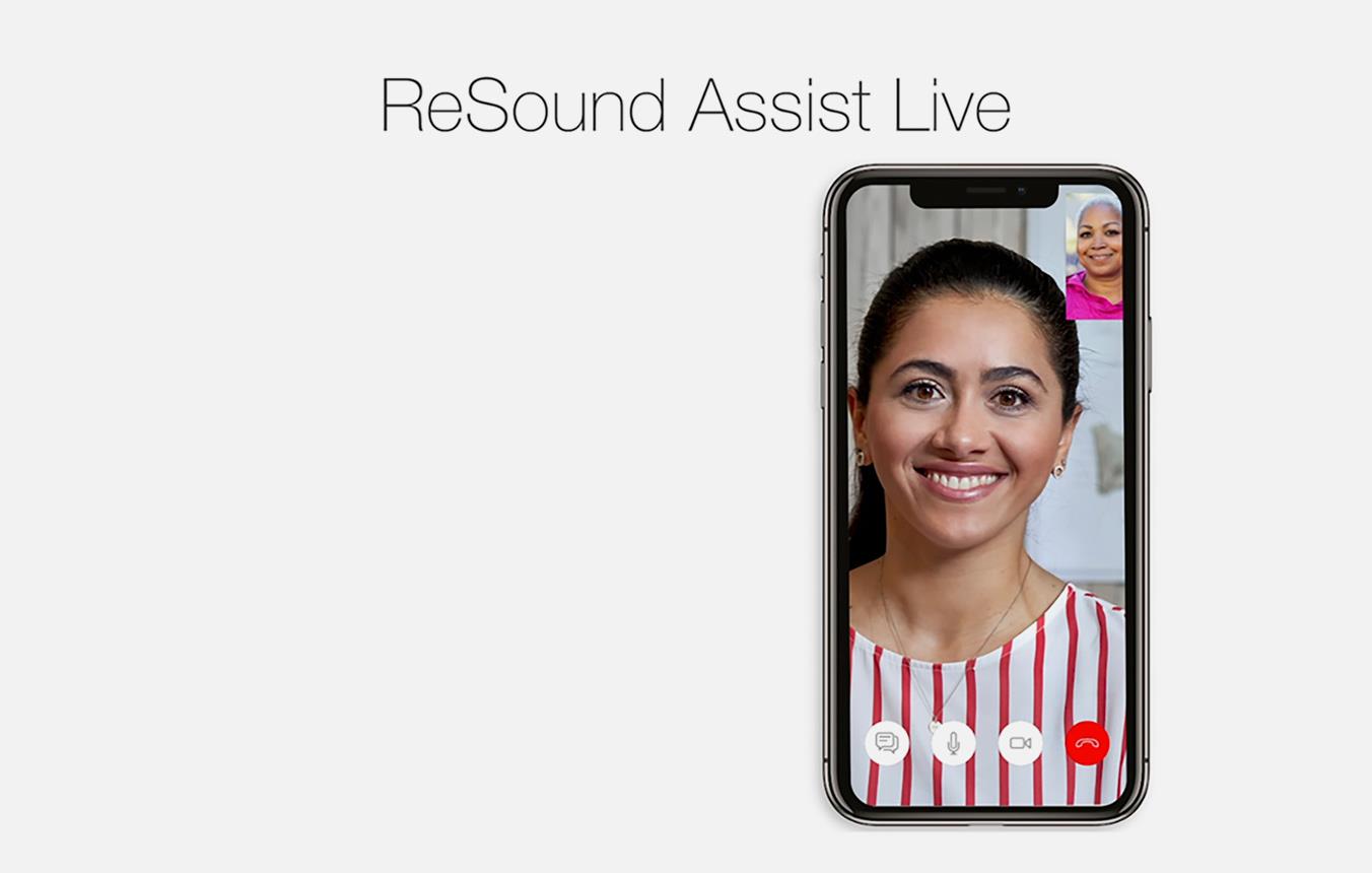 ReSound Assist Live teleasistencia para la audición