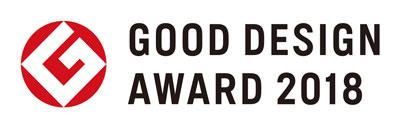Logo of the Japanese Good Design Award 2018