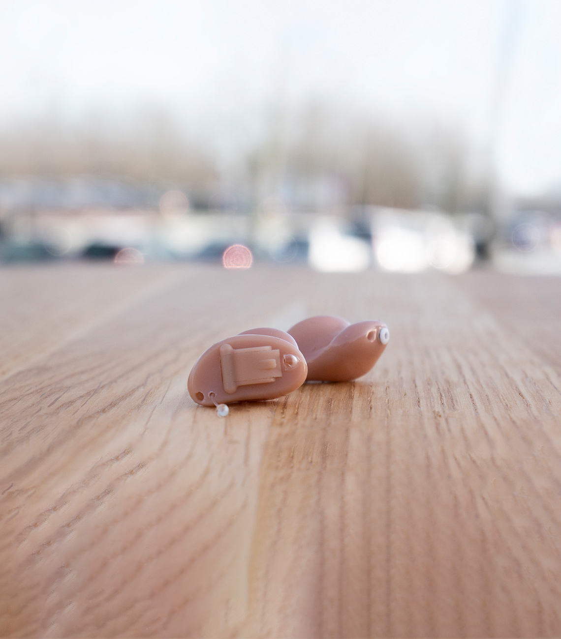 Invisible hearing aids