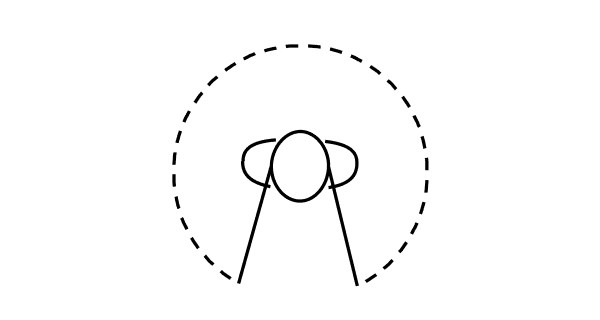 Ikon för All Access Directionality