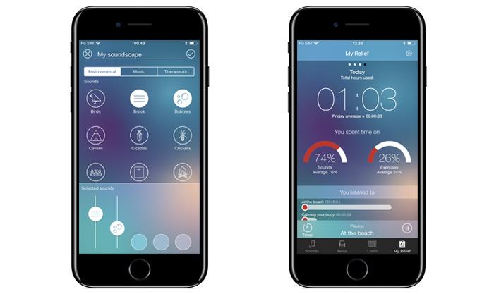 ReSound Relief Usage image and mixer