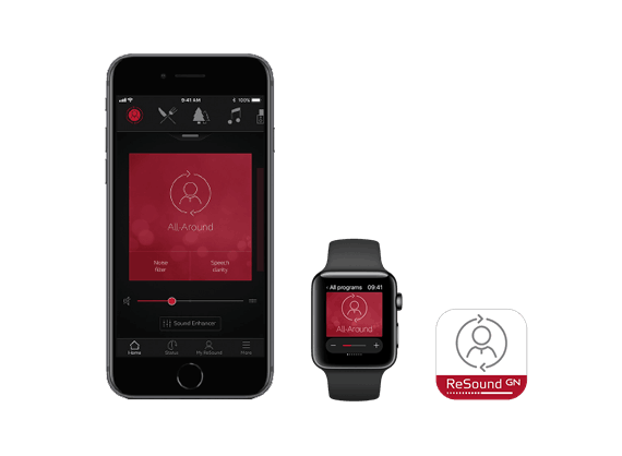 ReSound Smart 3D app phone watch logo