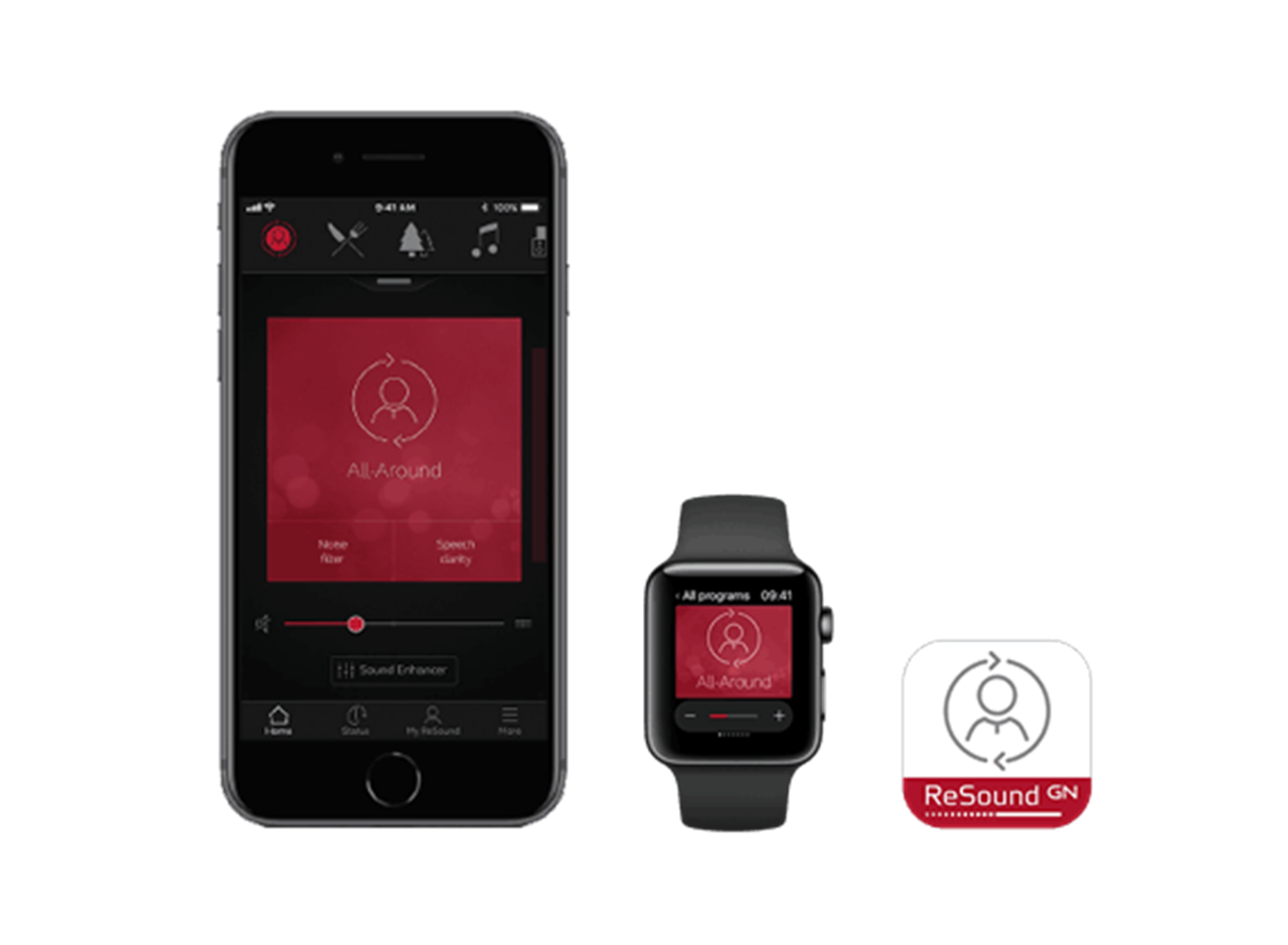 ReSound Smart 3D app phone watch logo