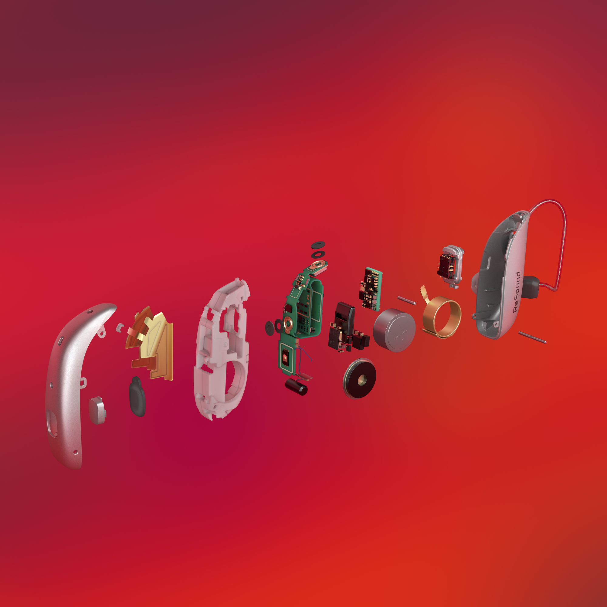 ReSound Nexia exploded view